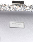 Glitter Celeste Clutch Silver