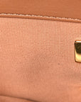 Lambskin Quilted Medium CHNL 19 Flap Brown