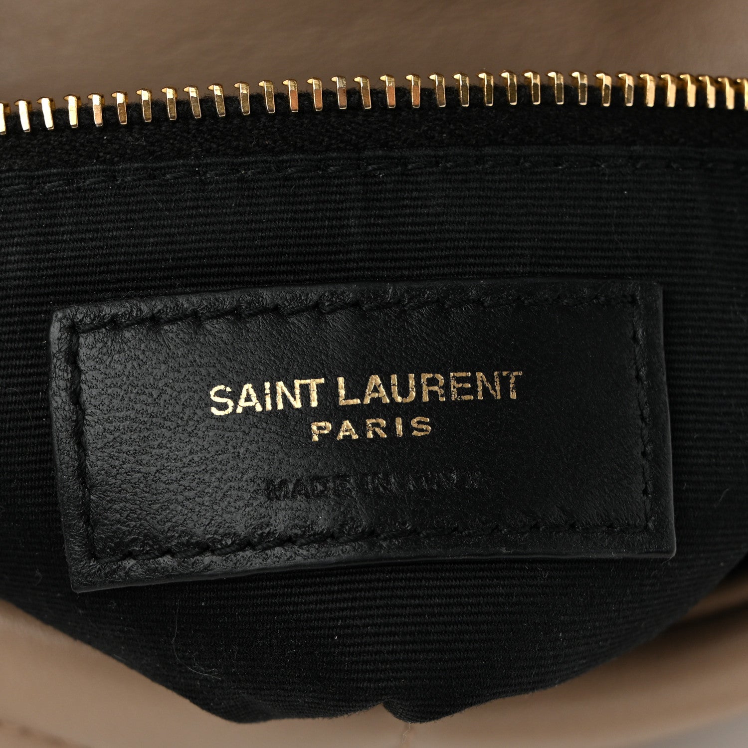 Lambskin Quilted Toy Loulou Puffer Monogram Chain Satchel Nude Powder