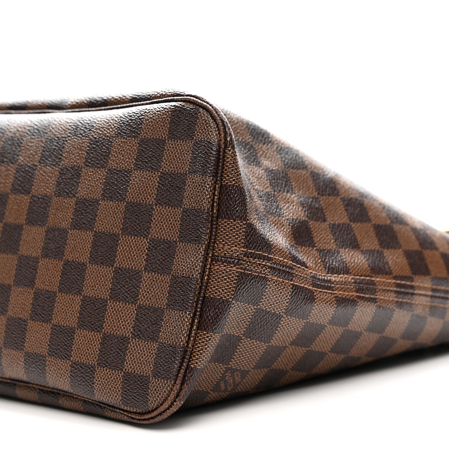Damier Ebene Neo Neverfull MM Rose Ballerine
