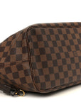 Damier Ebene Neo Neverfull MM Rose Ballerine
