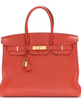 Togo Birkin 35 Capucine