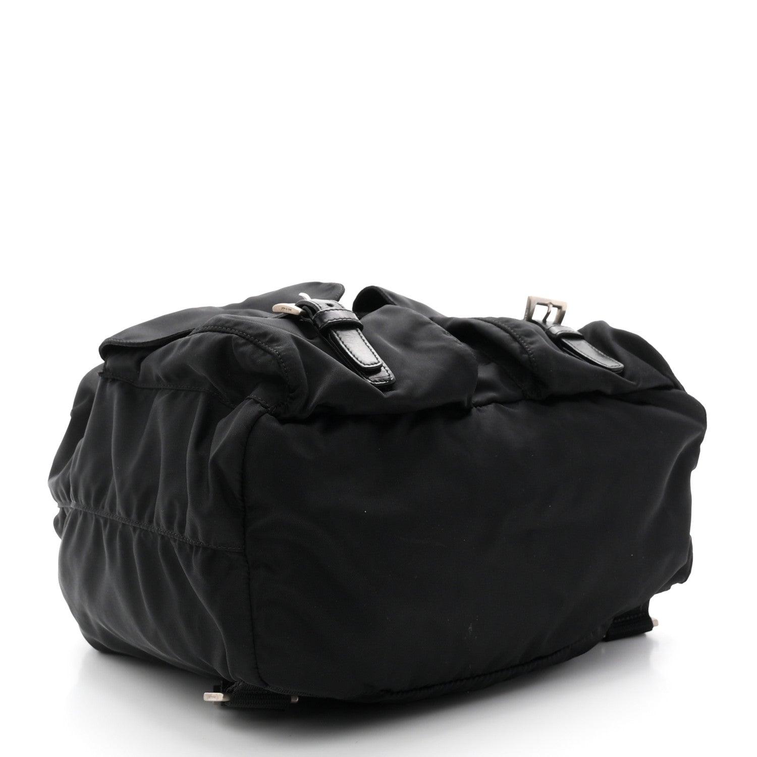 Tessuto Nylon Vela Medium Backpack Black