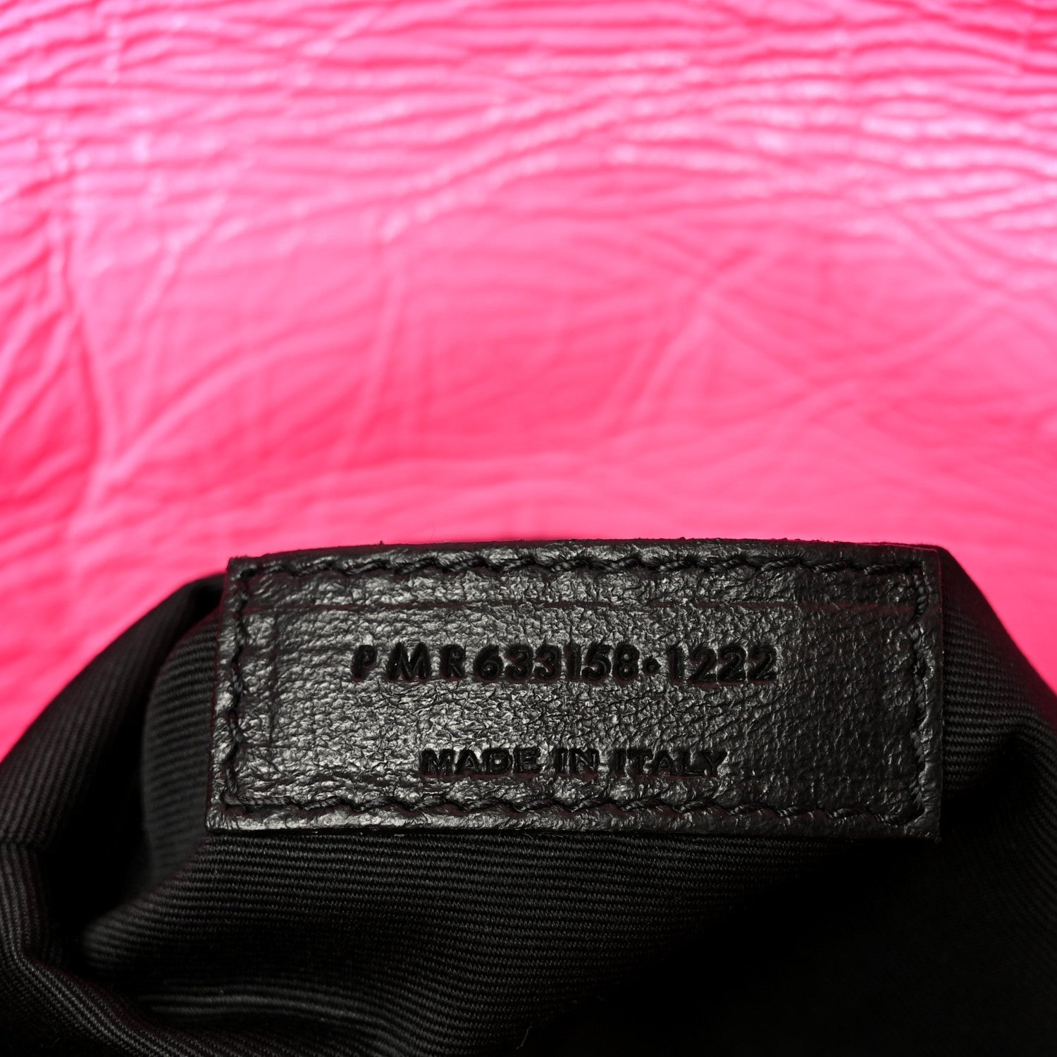 Crinkled Calfskin Matelasse Monogram Medium Niki Chain Satchel Rose Glow