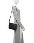 MicroGCCIssima Mini Bree Messenger Bag Black