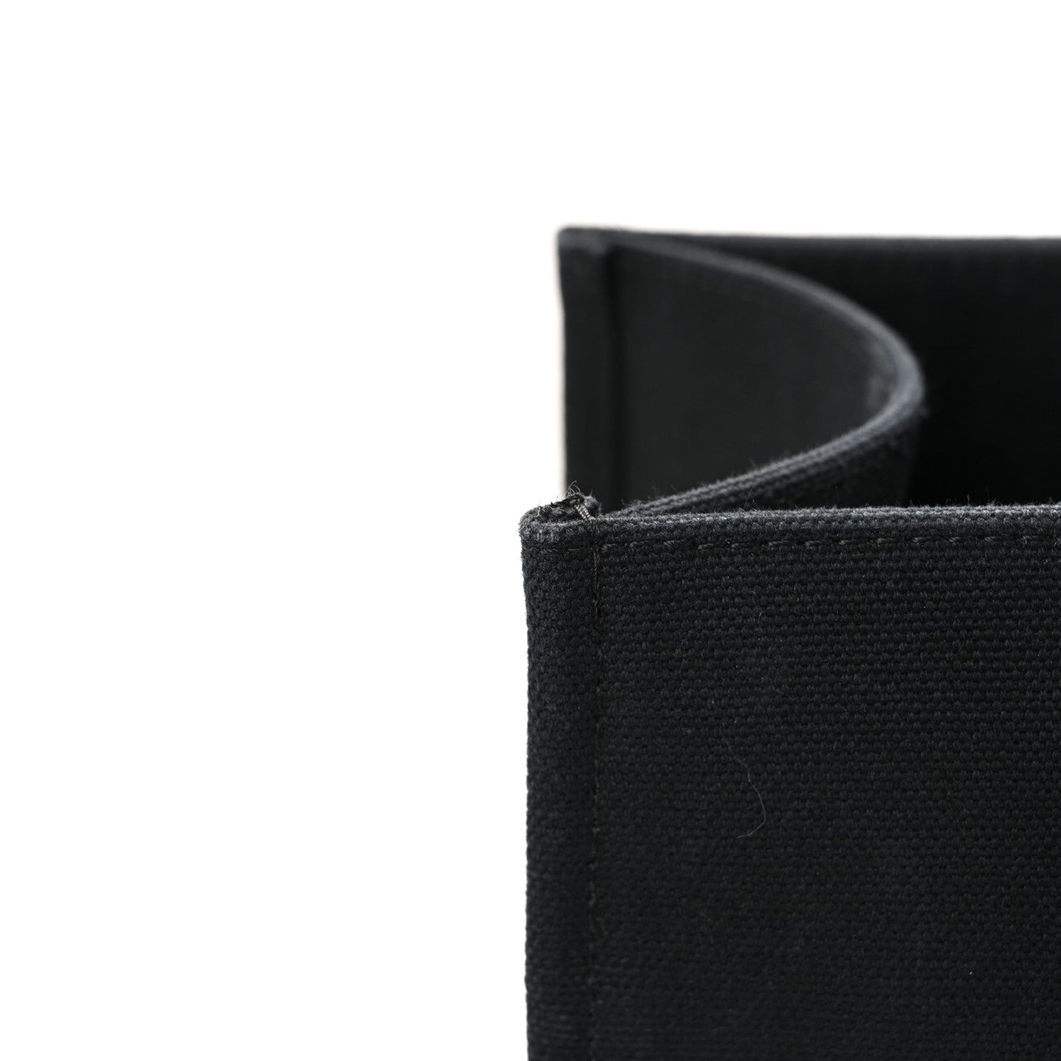 Canvas Calfskin La Medusa Small Tote Black