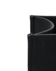 Canvas Calfskin La Medusa Small Tote Black