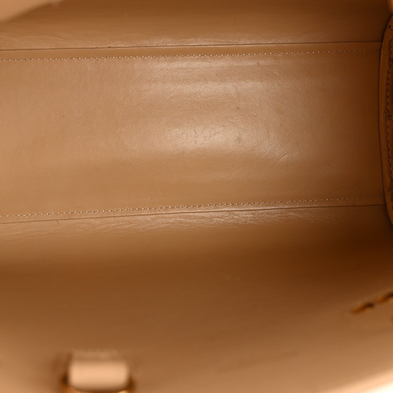 Calfskin Baby Sac De Jour Dark Beige