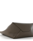 Soft Grained Calfskin Small Belt Cabas Phantom  Taupe