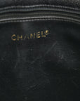 Caviar CC Flap Shoulder Bag Black