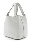 Taurillon Clemence Picotin Lock 22 MM Bleu Pale