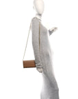 Vitello Move Metal Oro Chain Wallet Caramel