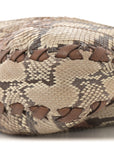 Snakeskin Large New Jackie Shoulder Bag Multicolor