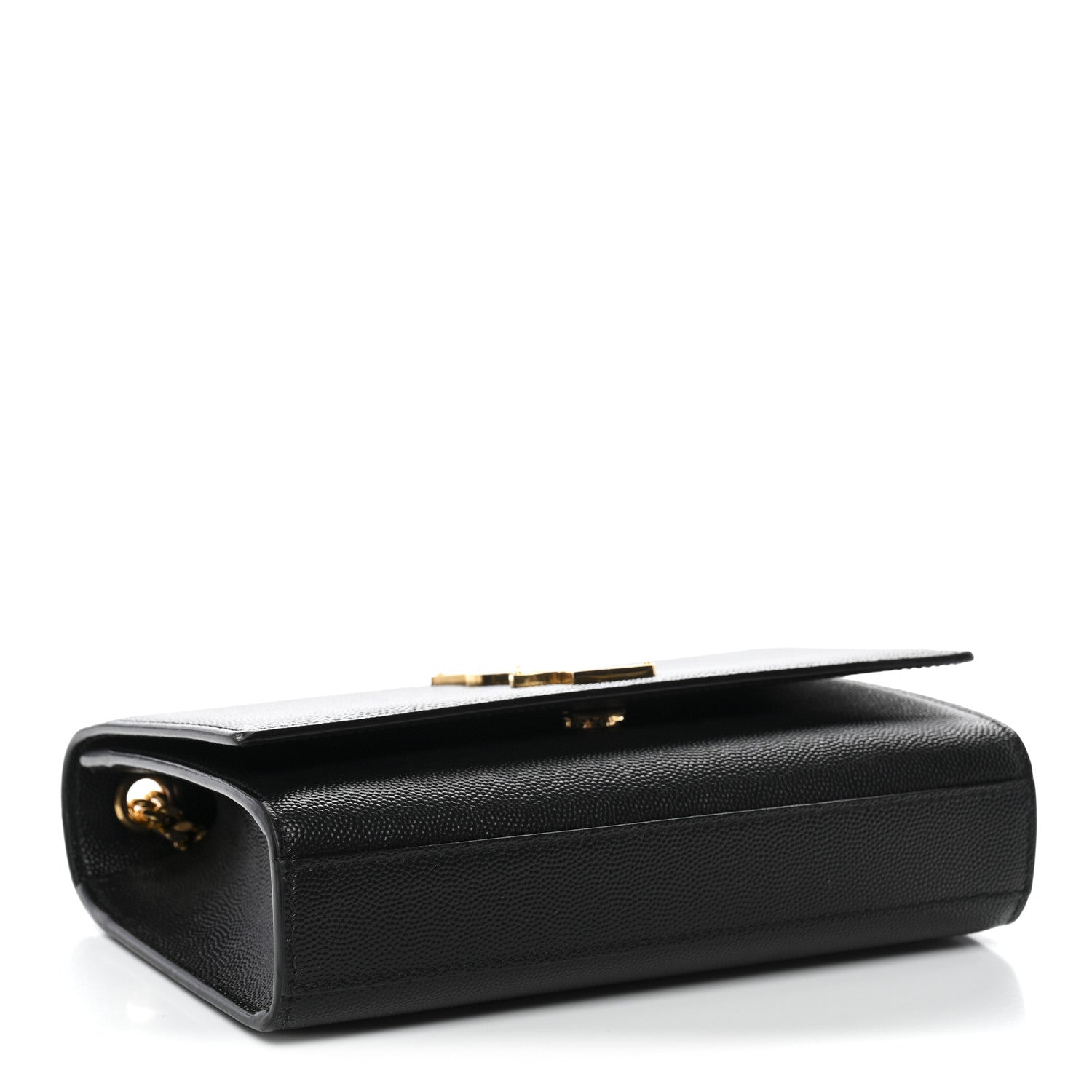 Grain De Poudre Small Classic Monogram Kate Satchel Black