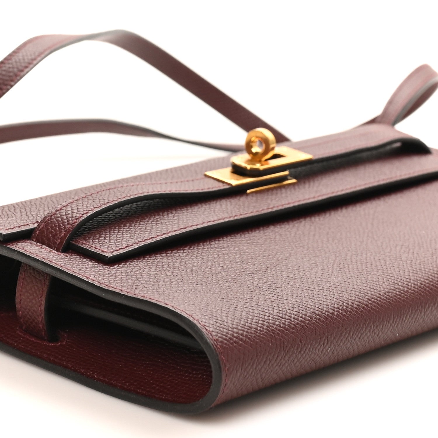 Epsom Kelly Wallet To Go Rouge Sellier