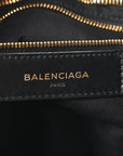 Chevre Gold Metallic Edge Hardware City Black