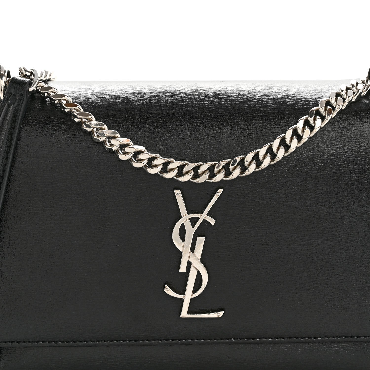 Calfskin Medium Monogram Sunset Black