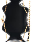 Caviar Quilted Small CHNL 25 Handbag Black