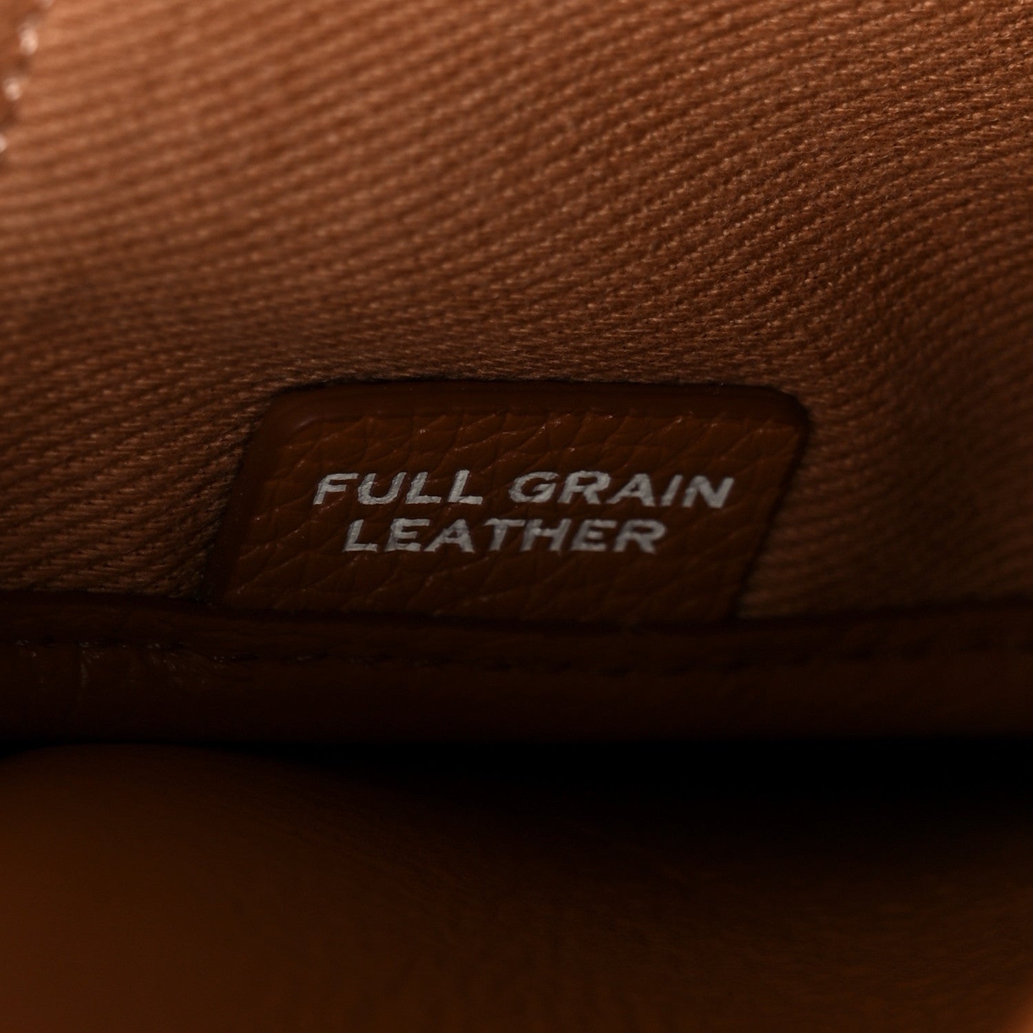 Grained Calfskin Medium The Tote Bag Argan Oil
