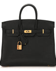 Togo Birkin 25 Black