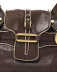 Calfskin Tulita Brown Gold