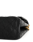 Aged Calfskin Quilted 2.55 Reissue 227 Flap Black