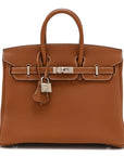 Togo Birkin 25 Gold