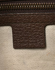 GG Supreme Monogram Web Medium Ophidia Messenger Bag Brown
