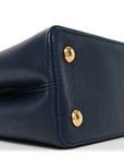 Taurillon Kintsugi Capucines MM Navy