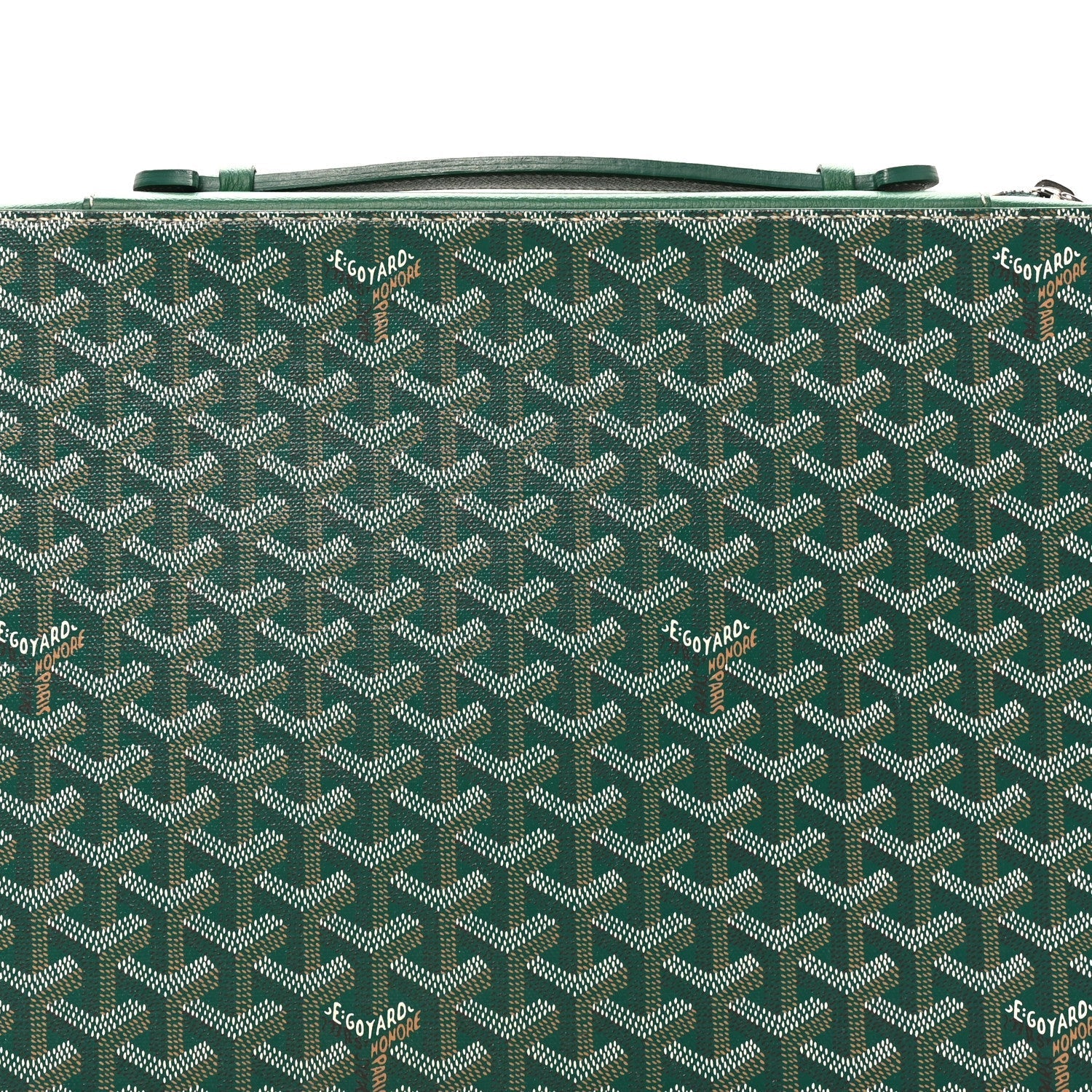 Goyardine Universal Companion Portfolio Green