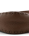 Cuoio Roma Sellerissima Nappa Sintetica Tape Stitch Baguette Fettuccia