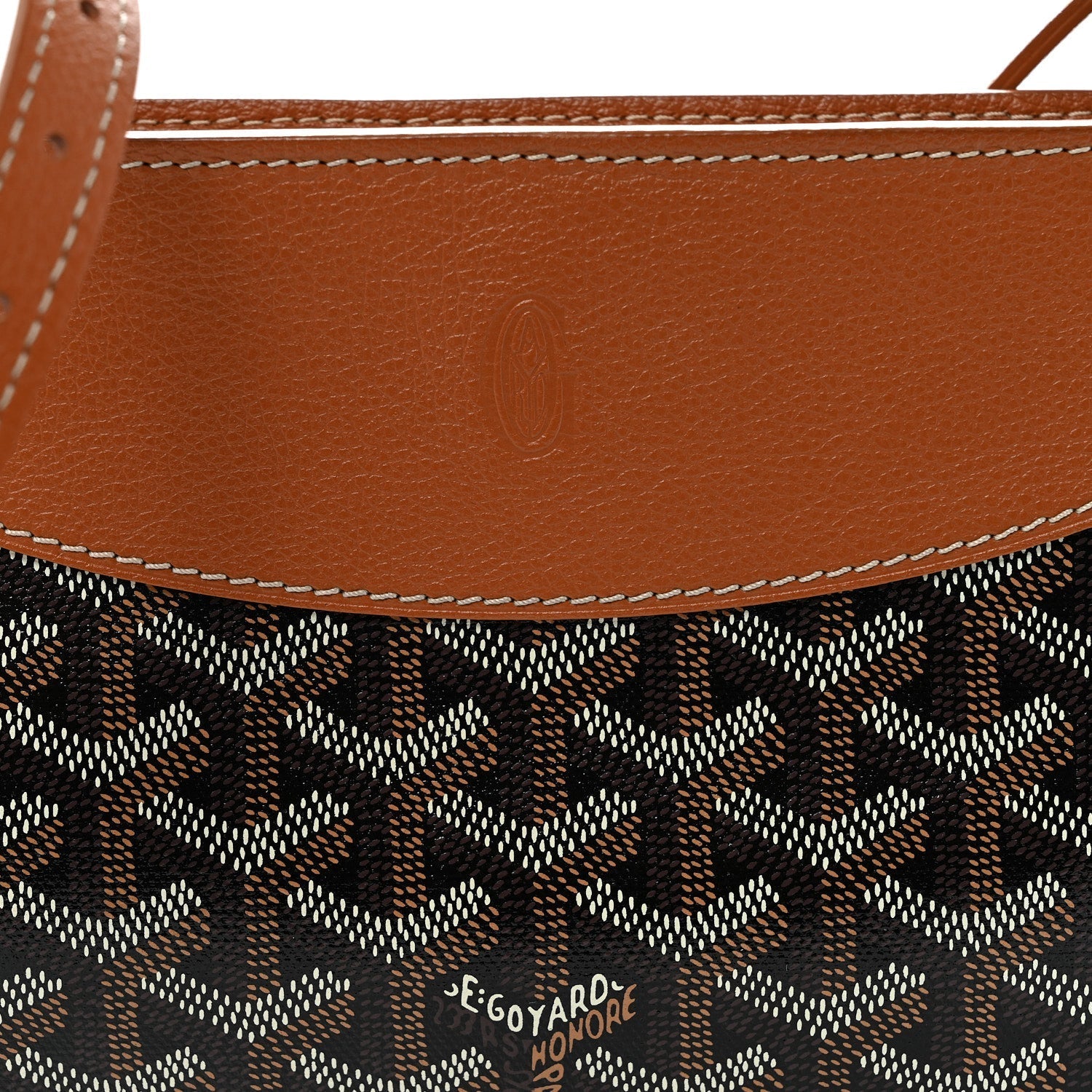 Goyardine Hirondelle Black Gold
