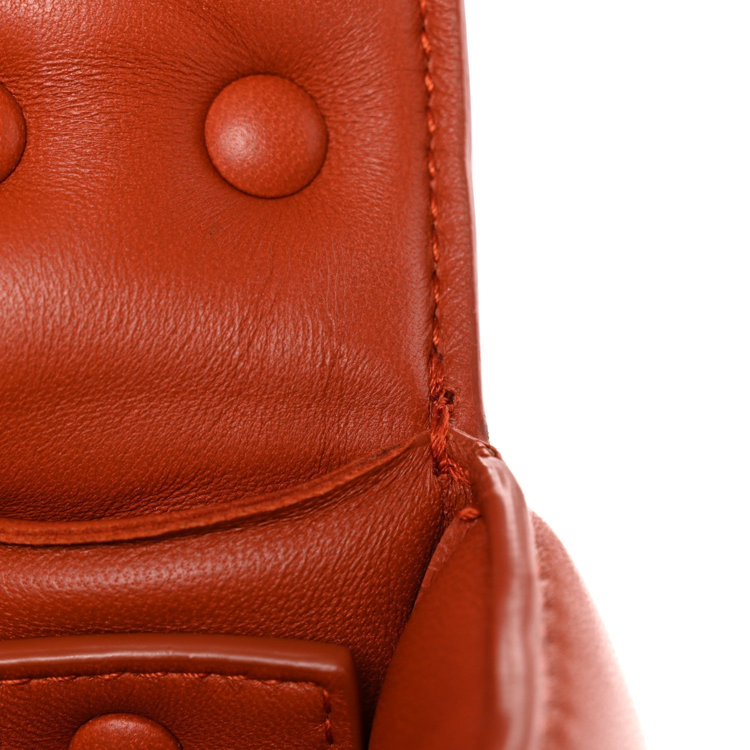 Lambskin Maxi Intreccio Padded Chain Cassette Crossbody Bag Clay