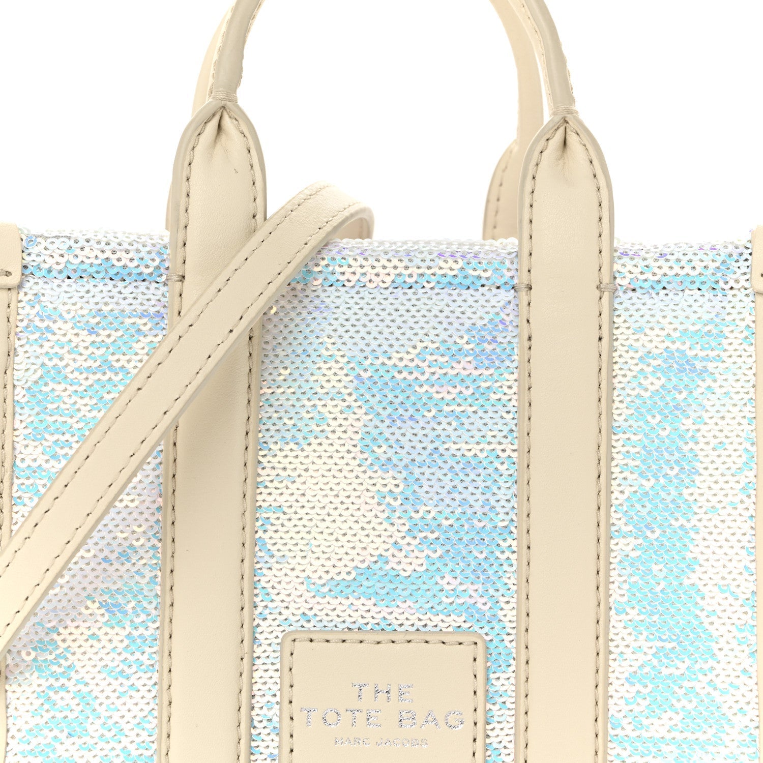 Sequin Mini The Tote Bag Iridescent
