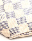 Damier Azur Braided Neverfull MM Orange