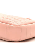 Calfskin Quilted Small Lola Camera Bag  Dusty Pink