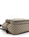 GG Supreme Monogram Medium Ophidia Day Backpack Beige Ebony New Acero