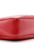 Calfskin Matelasse Monogram Lou Camera Bag Red