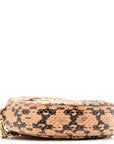 Snakeskin GG Ophidia Round Crossbody Bag