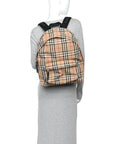 Vintage Check Jett Backpack Archive Beige