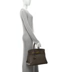 Taurillon Clemence Birkin 35 Etain