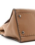 Cuoio Romano Selleria Bi-Color Large Peekaboo Iconic Satchel  Mou Deserto
