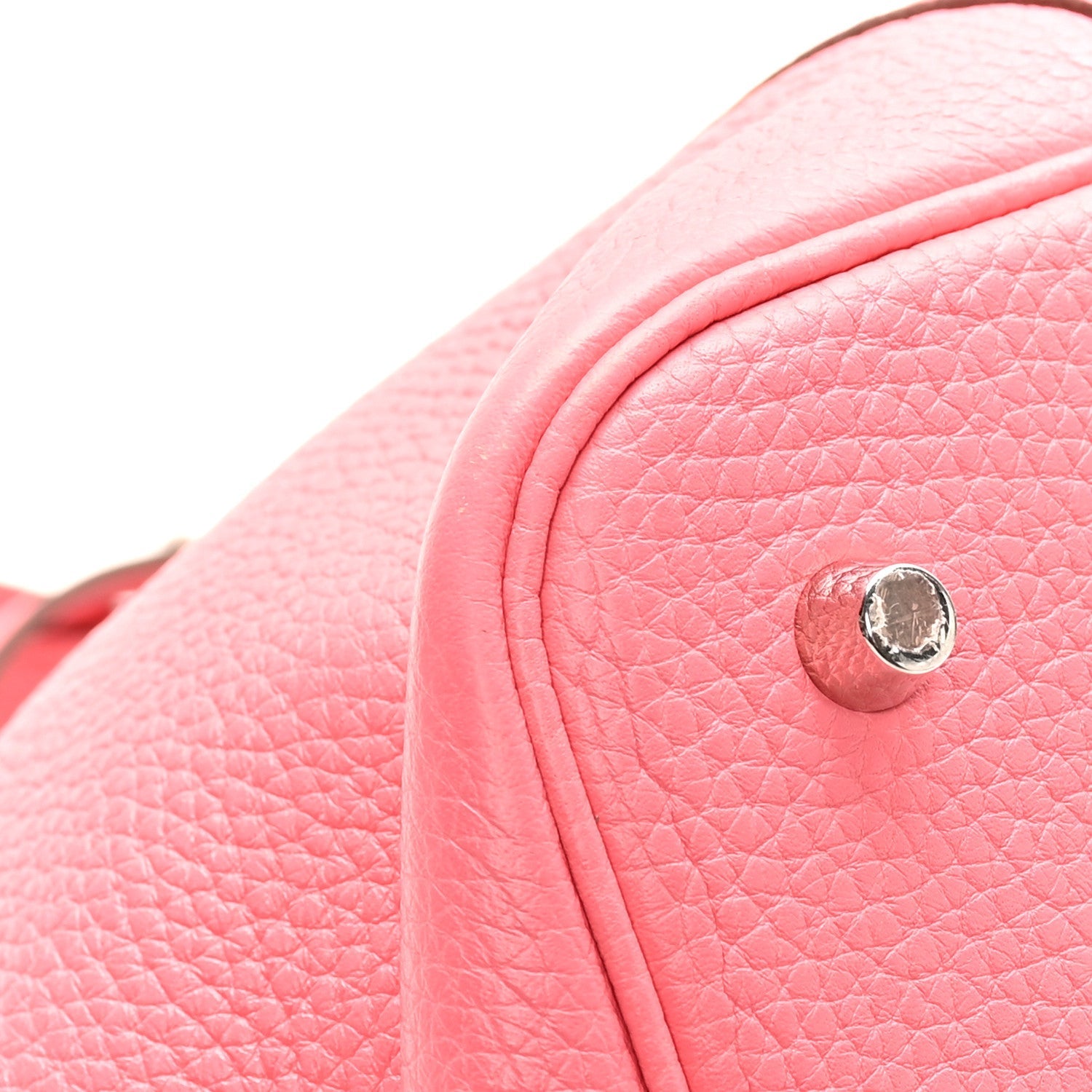 Taurillon Clemence Picotin Lock 22 MM Rose Azalee
