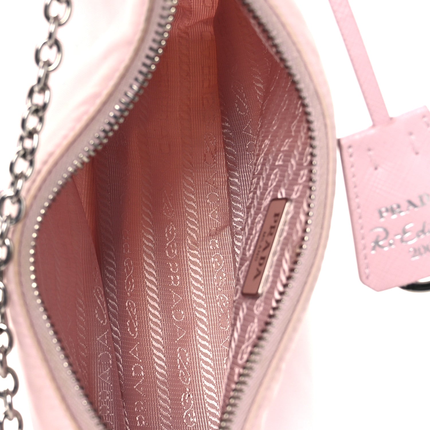 Nylon Re-Edition 2005 Shoulder Bag Alabastro