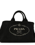 Canapa Logo Tote Black
