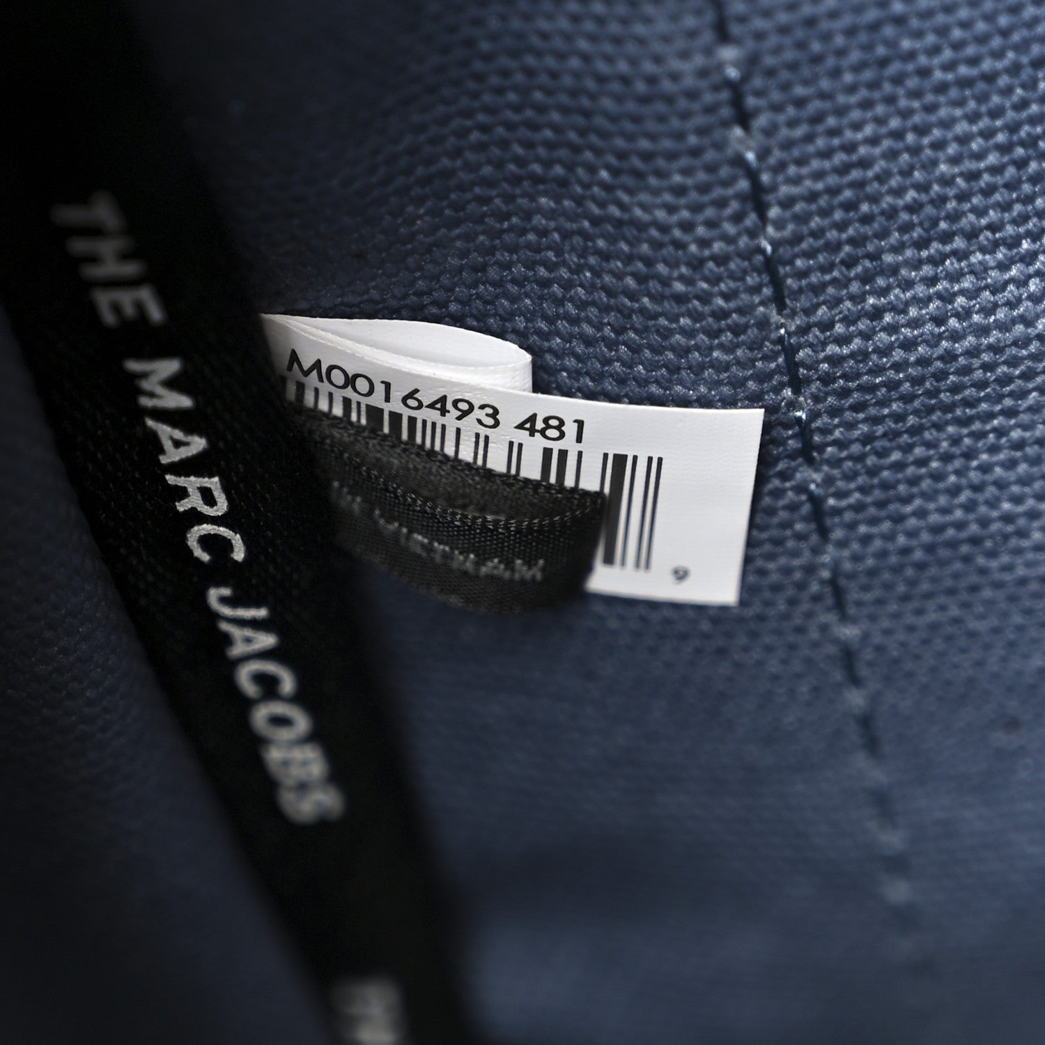Cotton Canvas Small The Traveler Tote Bag Blue