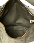 Nappa Intrecciato Teen Jodie Hobo Travertine