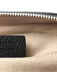 Pebbled Calfskin Small Soho Disco Bag Black