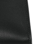 Swift Kelly Cut Clutch Pochette Black