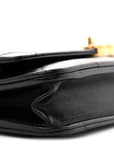 Lambskin Quilted CHNL 19 Wallet On Chain WOC Black
